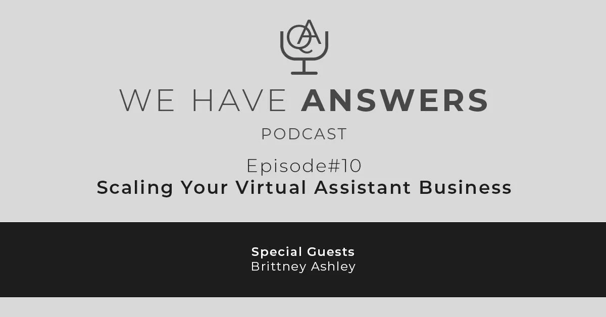 Scaling your virtual assistant business